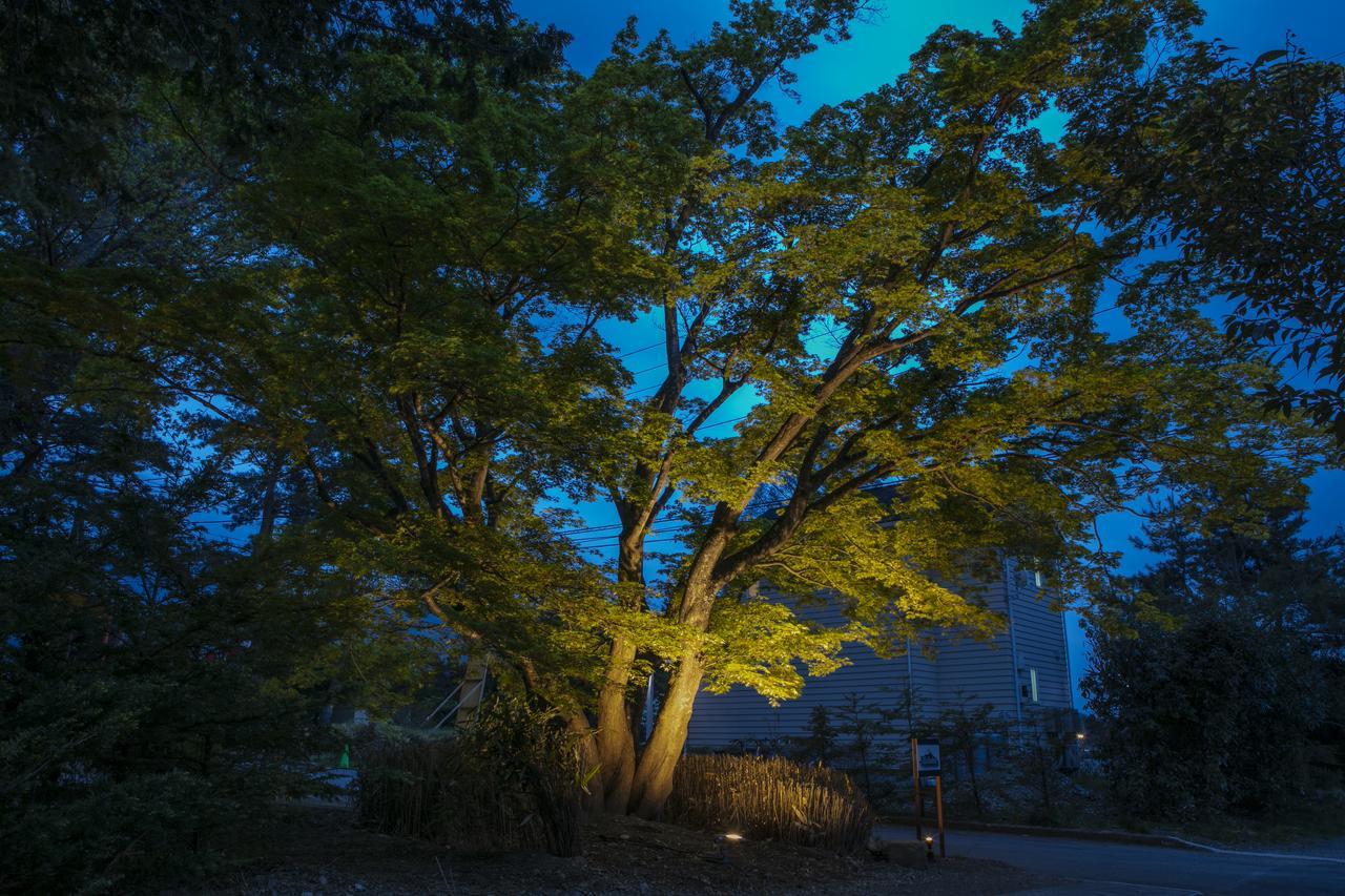 富士河口湖町 ゆうしんヴィラ エクステリア 写真